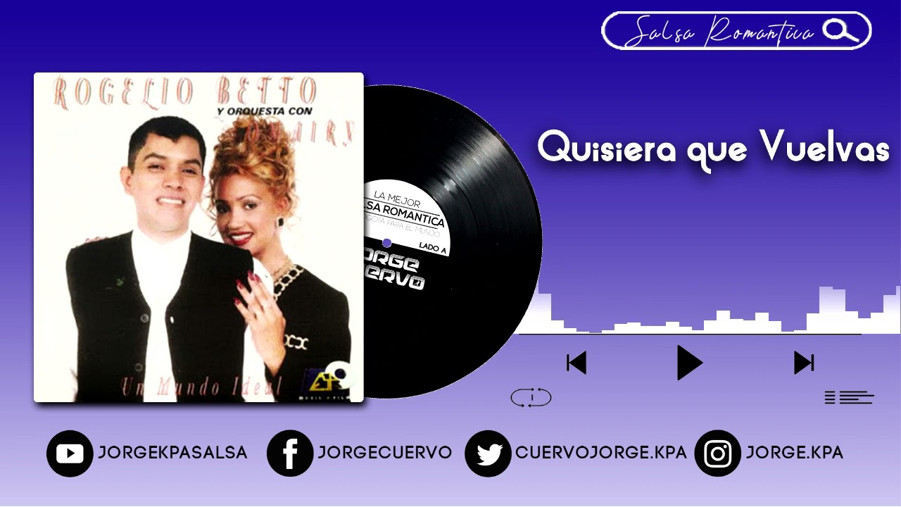 Quisiera Que Vuelvas - Rogelio Betto y su Orquesta
