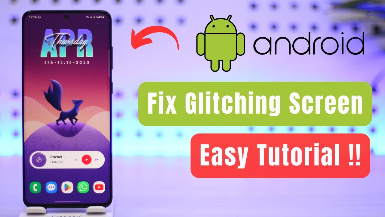 How to Fix a Glitching Phone Screen Android !