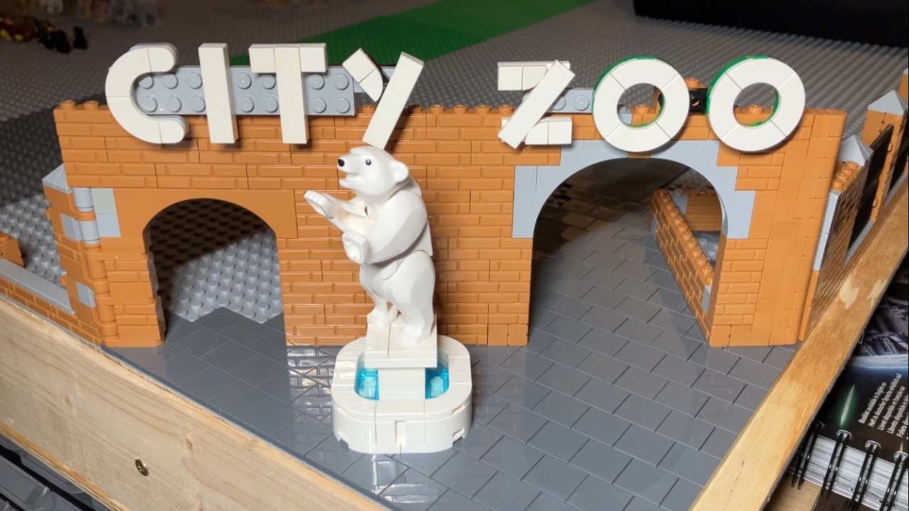 Building a Massive Lego Zoo - Part 1 - Entrance
