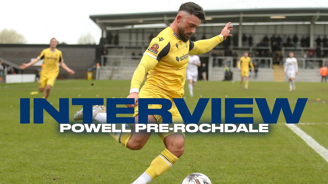 💬 INTERVIEW | Callum Powell pre-Rochdale | 