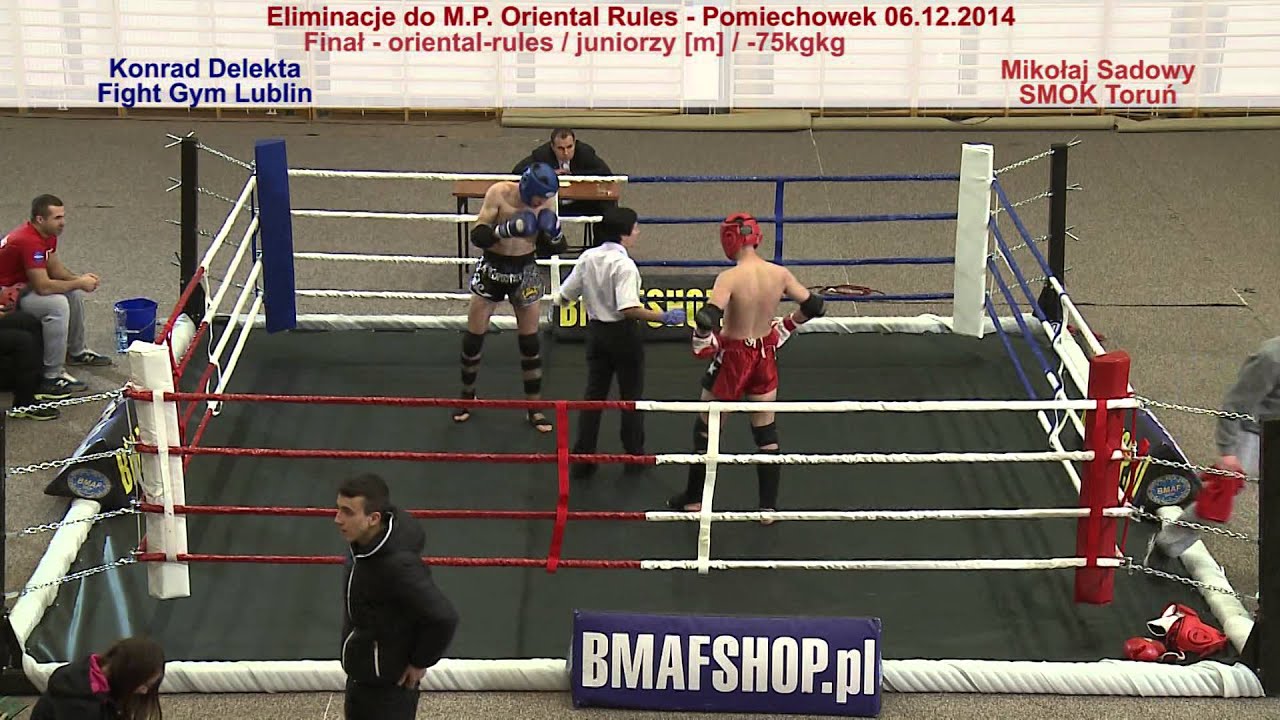 Finał MP junior&oacute;w - Mikołaj Sadowy vs Konrad Delekta