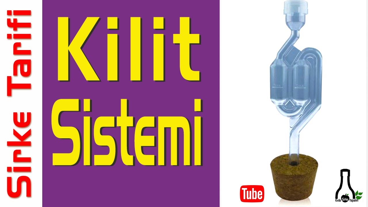 Havalı Kilit Sistemli Elma Sirkesi Nasıl Yapılır - Farklı Sirke Tarifi | Sirke Tarifi