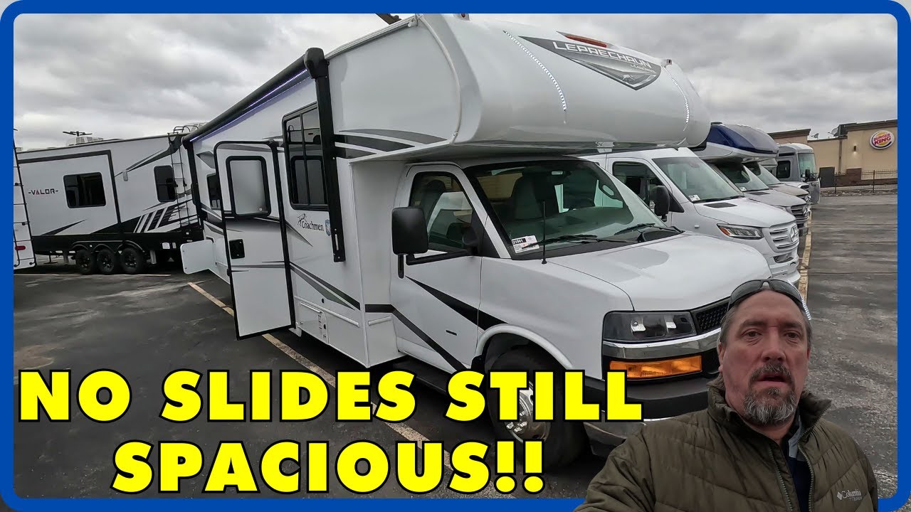 Spacious NO SLIDE Class C Motorhome! 2024 Coachmen Leprechaun 270QB Chevy 3500