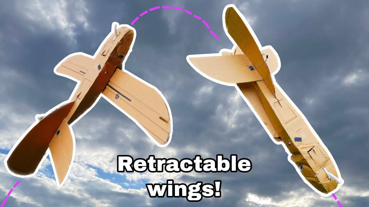 I Made An Airplane Designed To Fall From The Sky | Swing Wing V1