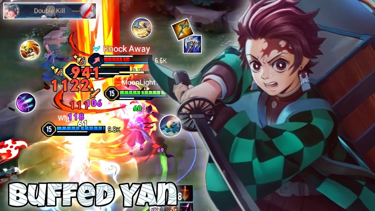 Yan New Update Buffed Jungle Pro Gameplay | Tanjiro Kamado | Arena of Valor | Li&ecirc;n Qu&acirc;n mobile | CoT