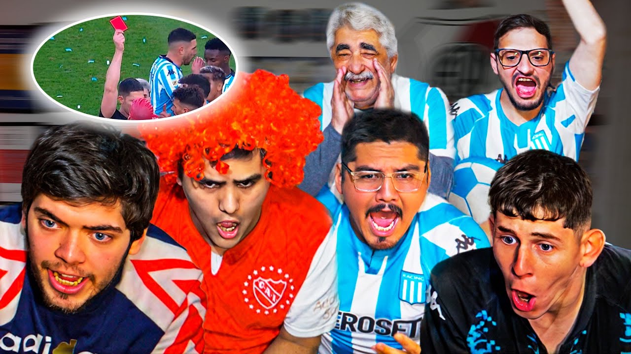 Racing vs Independiente  | Reacciones de Amigos | Liga Argentina 2024