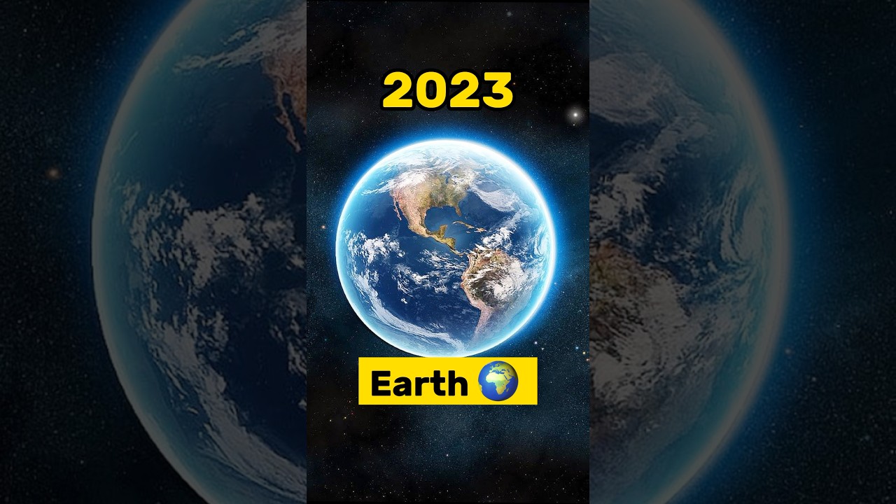 2023 Earth And 5,000 Future Earth Planet 🌎 #shorts #evolution