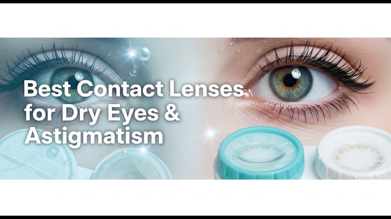 ✅ Best Contact Lense For Dry Eyes And Astigmatism  in 2026