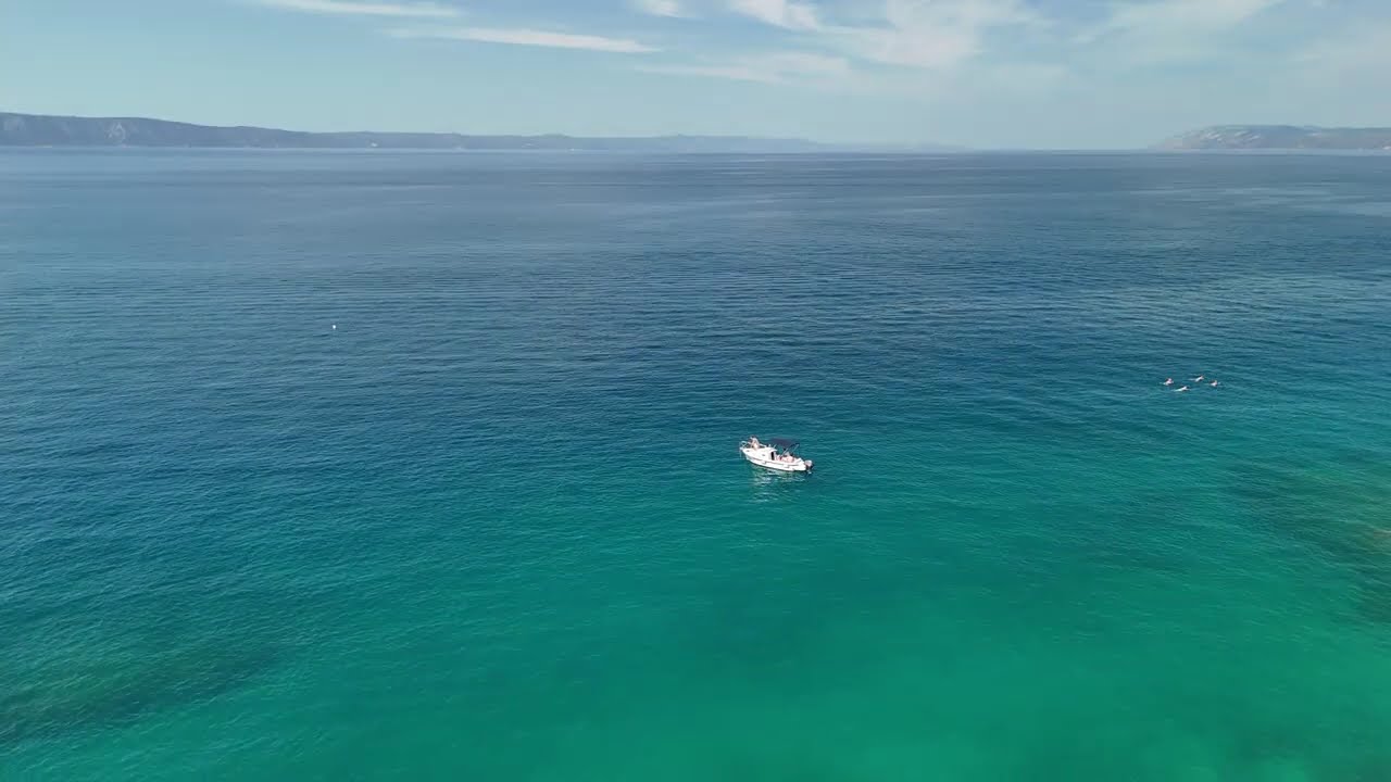 🔆🌴Croatia 🇭🇷 - Podgora drone view (2025) - 4K/30fps