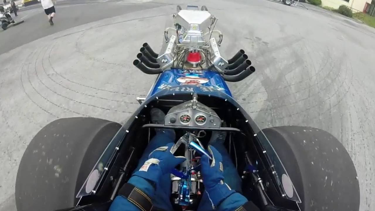 Ed Bliss Jr. Front engine dragster