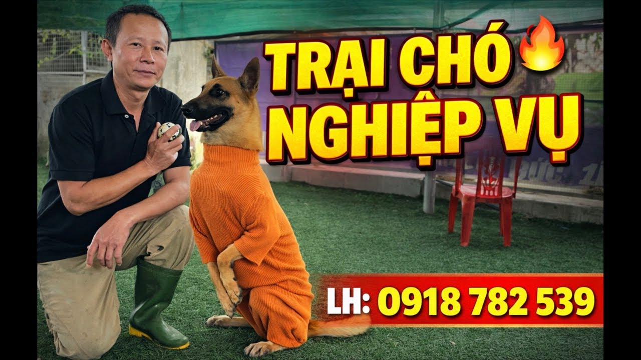 Huấn Luyện Chó Nghiệp Vụ Thật Sự Là Như Thế Này!