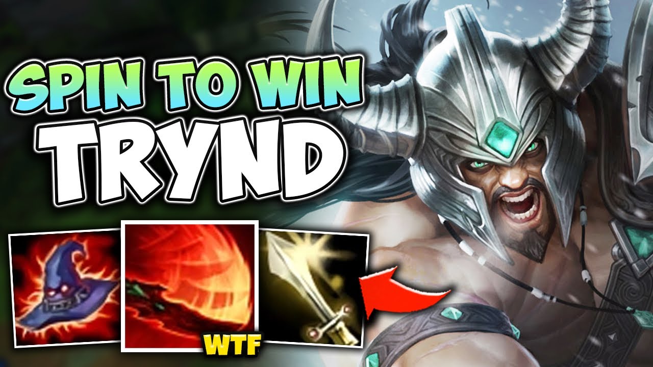 ERASE HEALTH BARS WITH ONE SPIN! FULL AP TRYNDAMERE IS 100% BROKEN - League of Legends