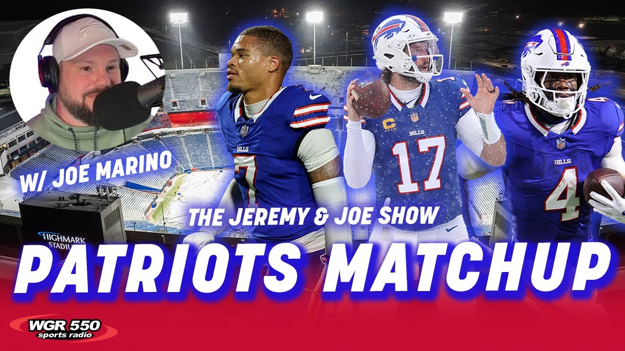 Joe Marino Analyzes Bills-Patriots HUGE Game| The Jeremy and Joe Show