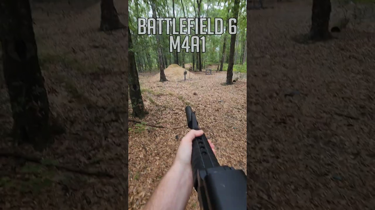 Battlefield 6 - M4A1 Real Life vs Video Games