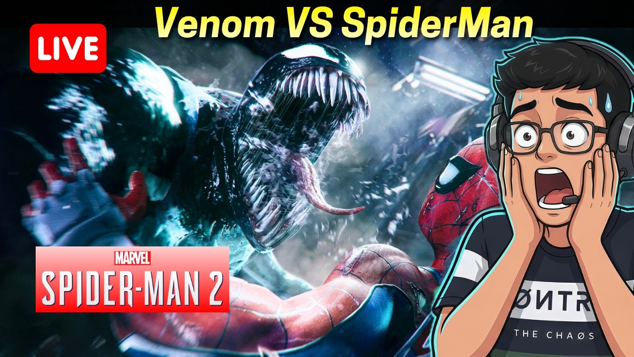 Spider Man 2 Intense Fight on PS5 Live Stream | Spider Man 2 PS5 Gameplay #shorts #spiderman #ps5