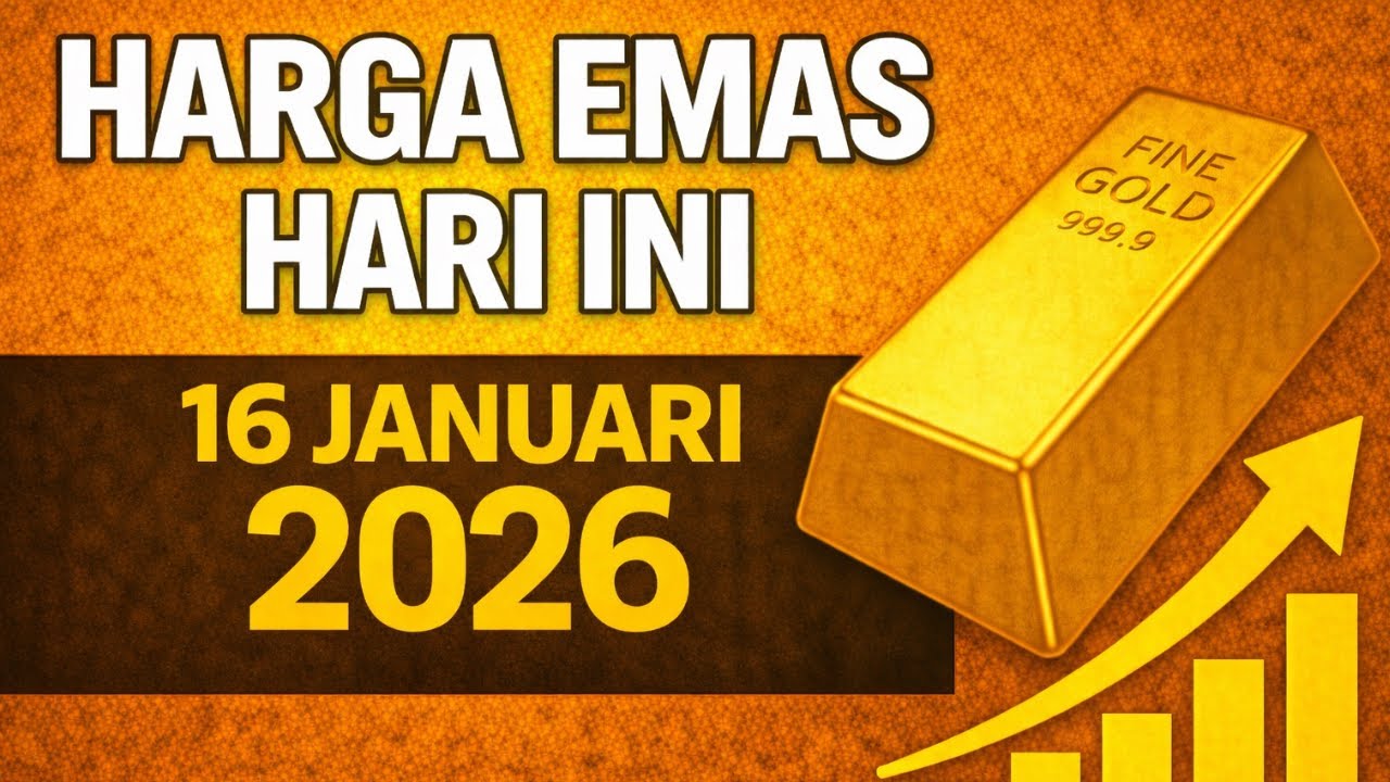 Harga Emas Hari Ini 16 Januari 2026 ~ ANTAM