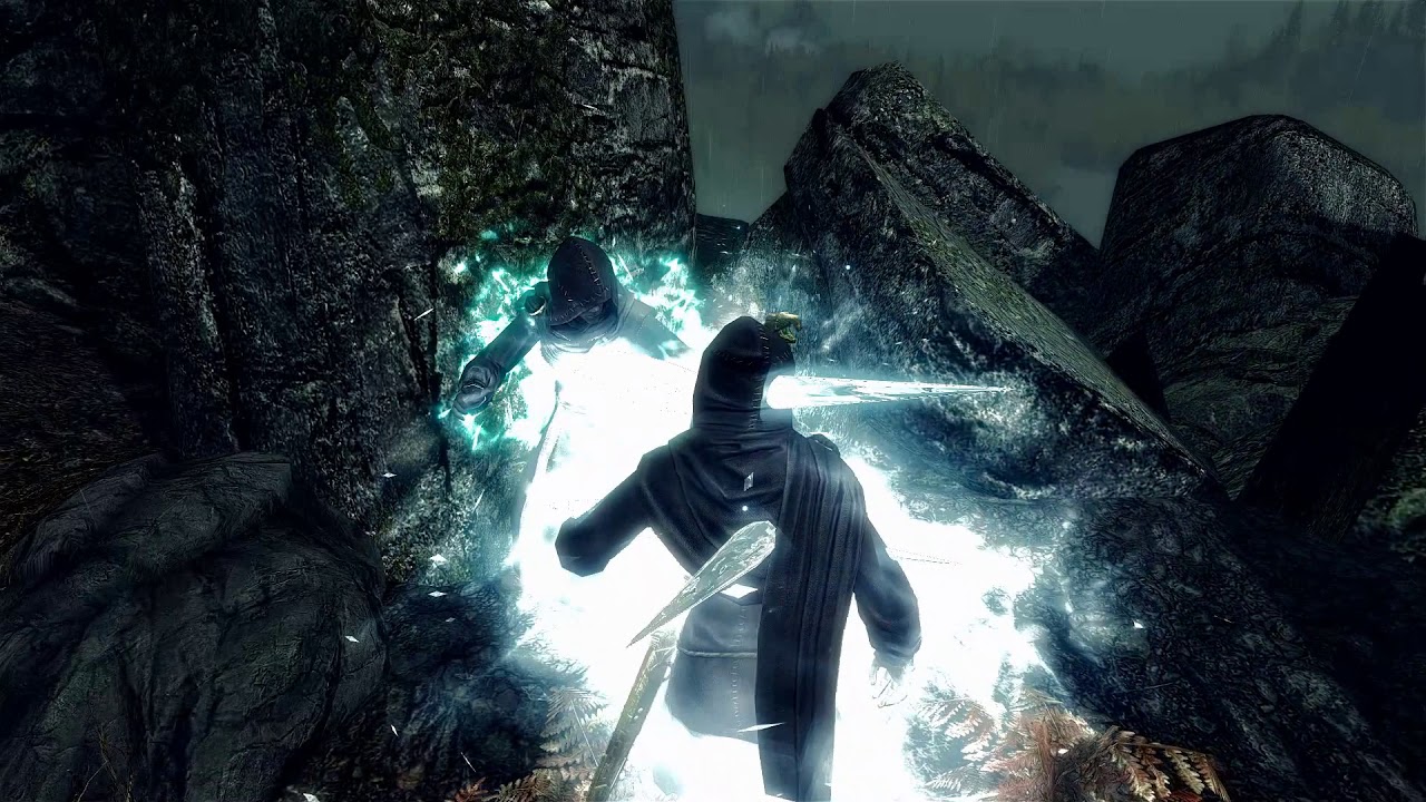 Skyrim Battles - Aranea Ienith vs Illia