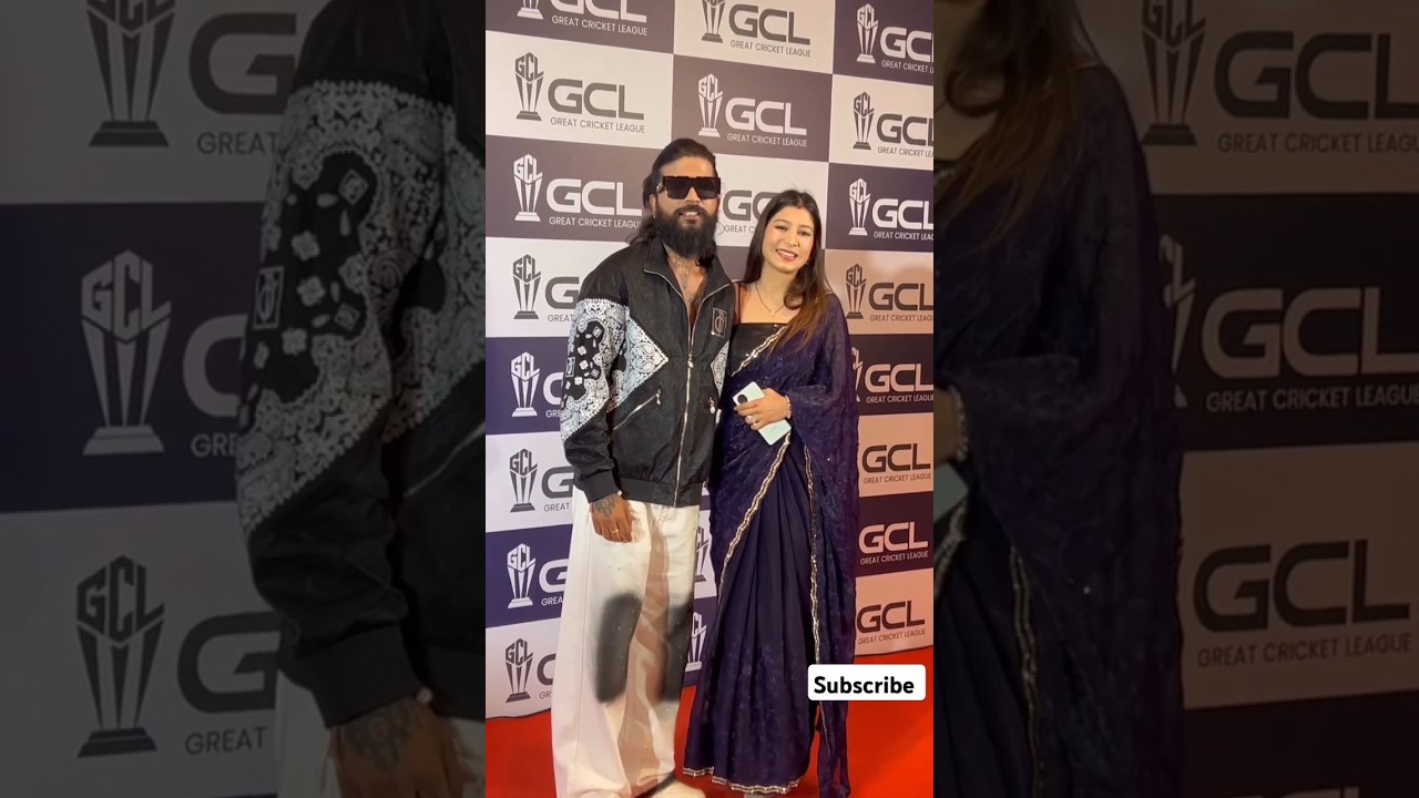 uk07 rider with his wife #uk07rider anurag dobhal with wife ritika at event #youtuber #trending