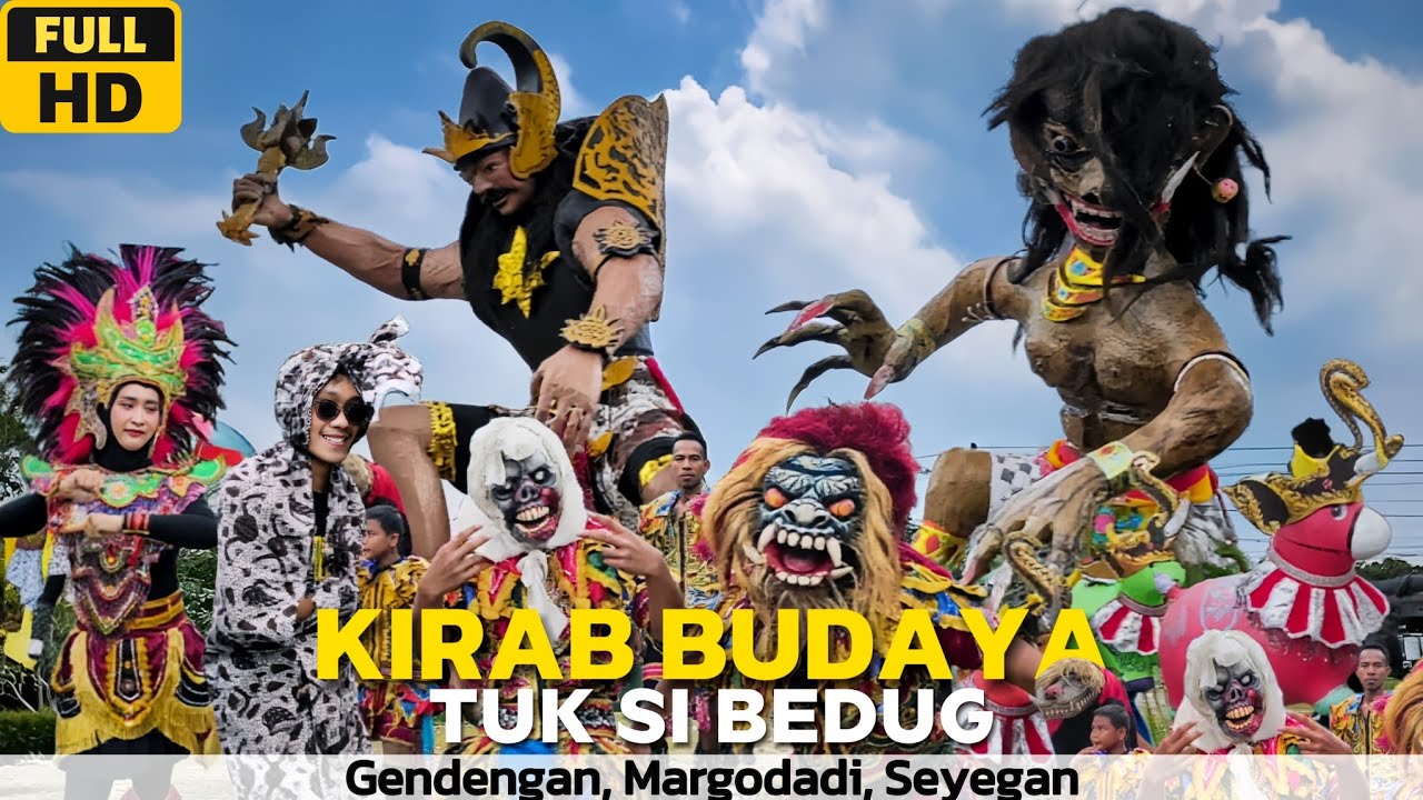 FULL‼️ Kirab Budaya Upacara Adat Tuk Si Bedug Margodadi Seyegan Sleman 2025
