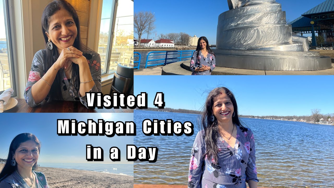 Visited 4 Michigan Cities in a Day | America | Kalamazoo | Portage | St Joseph | Grand Rapids | USA