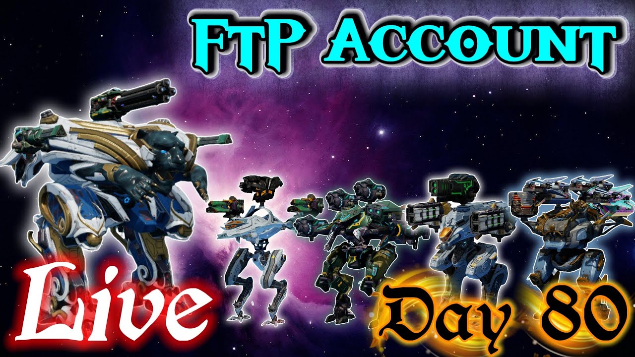 FtP account | War Robots | Day 80
