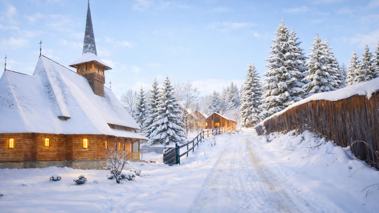 Winter Wonderland in Romania ❄️ Maramures Fairytale Village