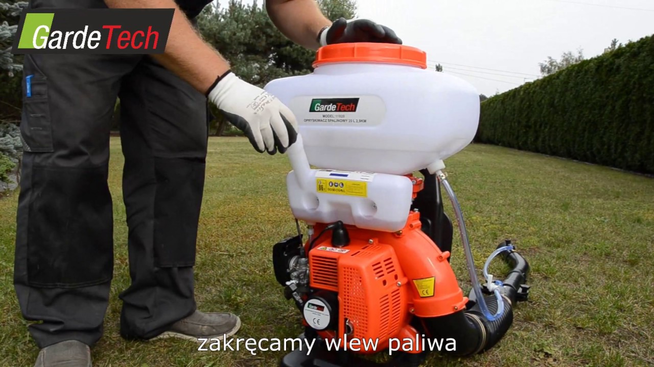 Opryskiwacz spalinowy 12l, 15l, 20l, 26l Gardetech