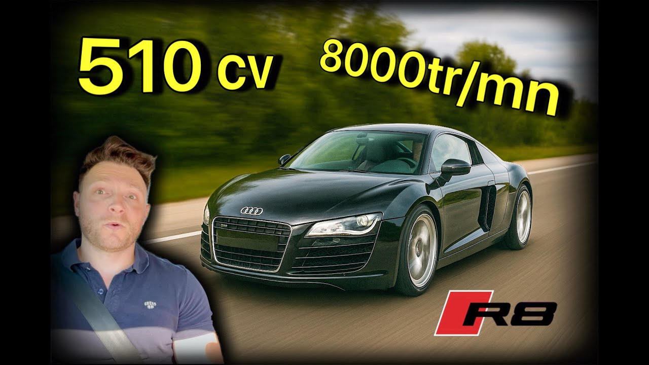 ESSAI AUDI R8 V8 STAGE 2 – 510 CH DE PLAISIR BRUT ! 🔥
