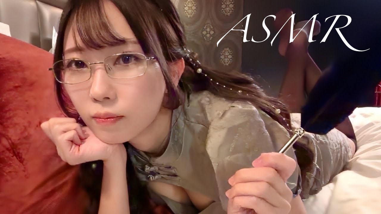 ASMR | 添い寝で囁きながら耳かきASMR💕 | role play ASMR | Deep Sleep ASMR