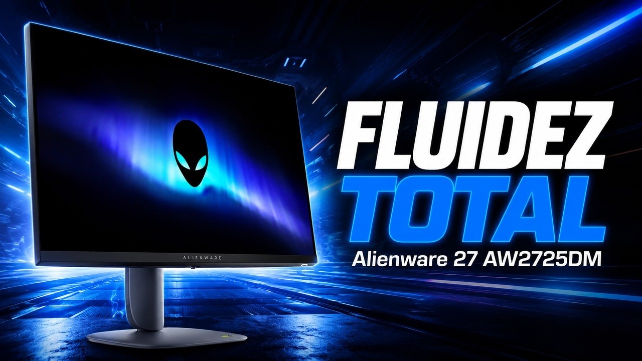 Monitor Gamer Alienware 27″ QHD surpreende? Fluidez extrema e imagem absurda