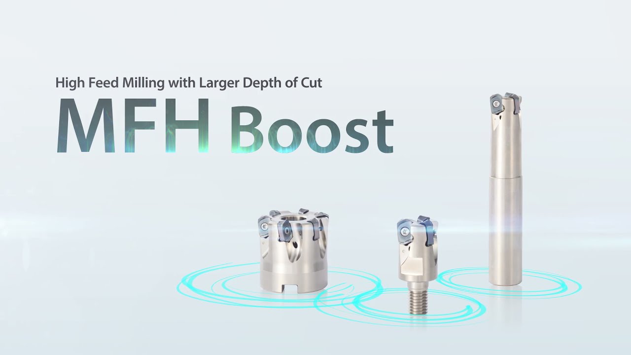 High feed milling with a large depth of cut – MFH Boost | KYOCERA