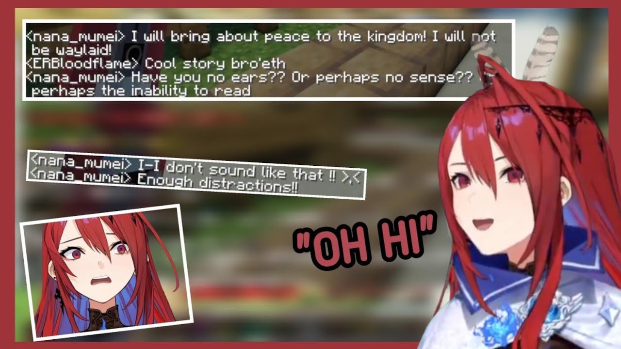 Mumei Catches Liz Mimicking Her Chat Messages 【ENigmatic Recollection】