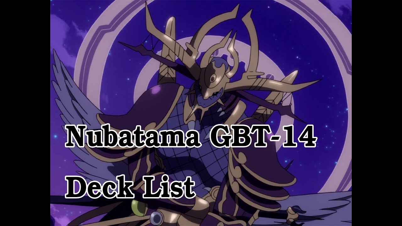 [MeeKhao] Cardfight Vanguard - Can 13 Deck Racipe Nubatama (Shiranui-GBT14)