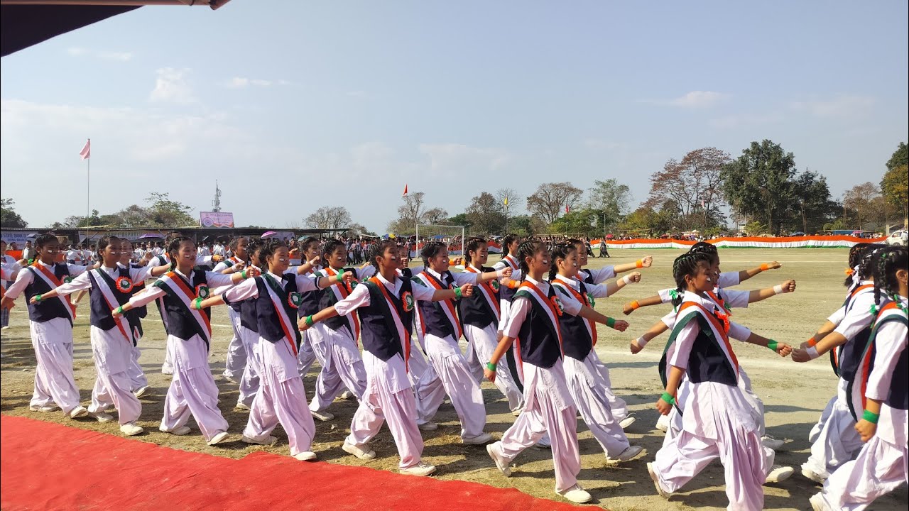 General Parade Ground Roing March Past 💐#roing