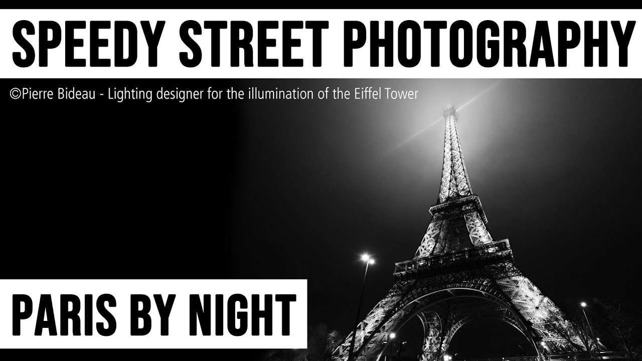Paris in Schwarz-Weiss - Streetfotografie in der Nacht