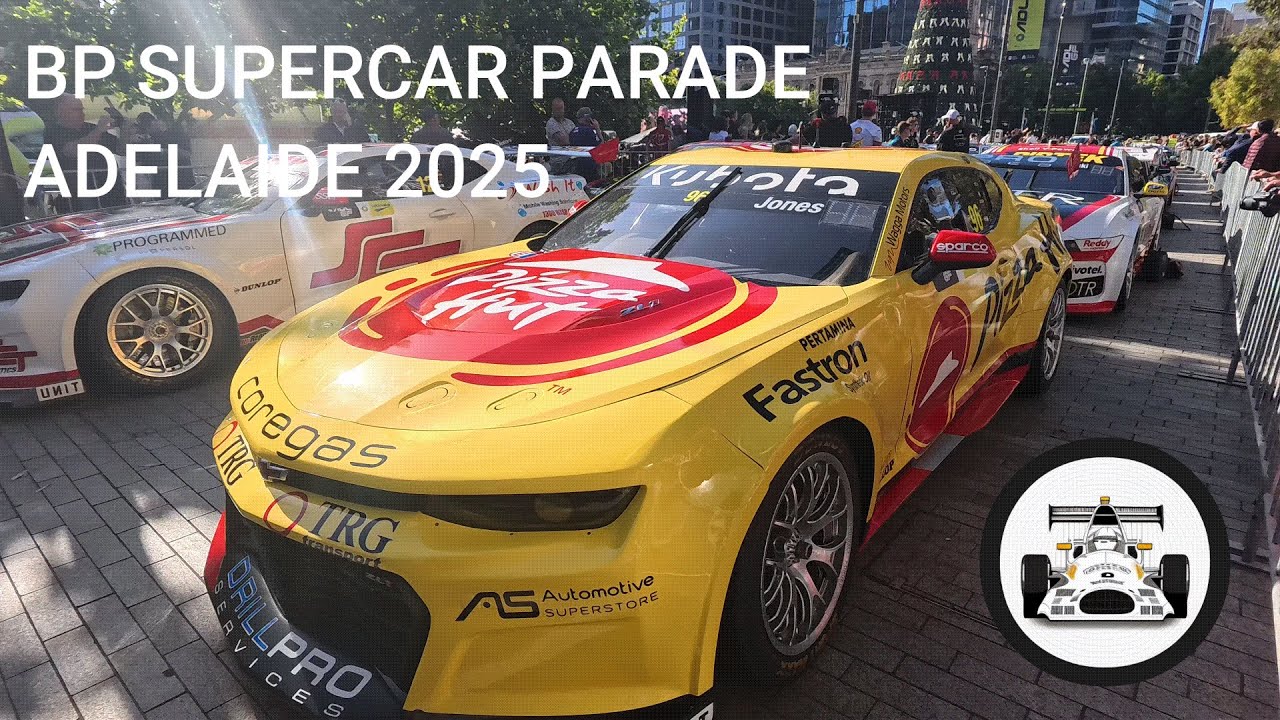 Парад суперкаров в Аделаиде 2025