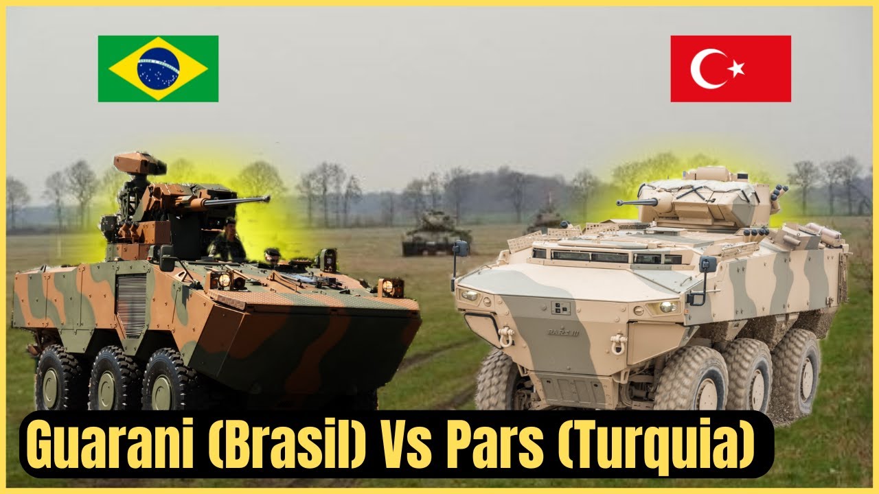 Quem REALMENTE Tem o Melhor Blindado? Pars III Turco Vs Guarani Brasileiro