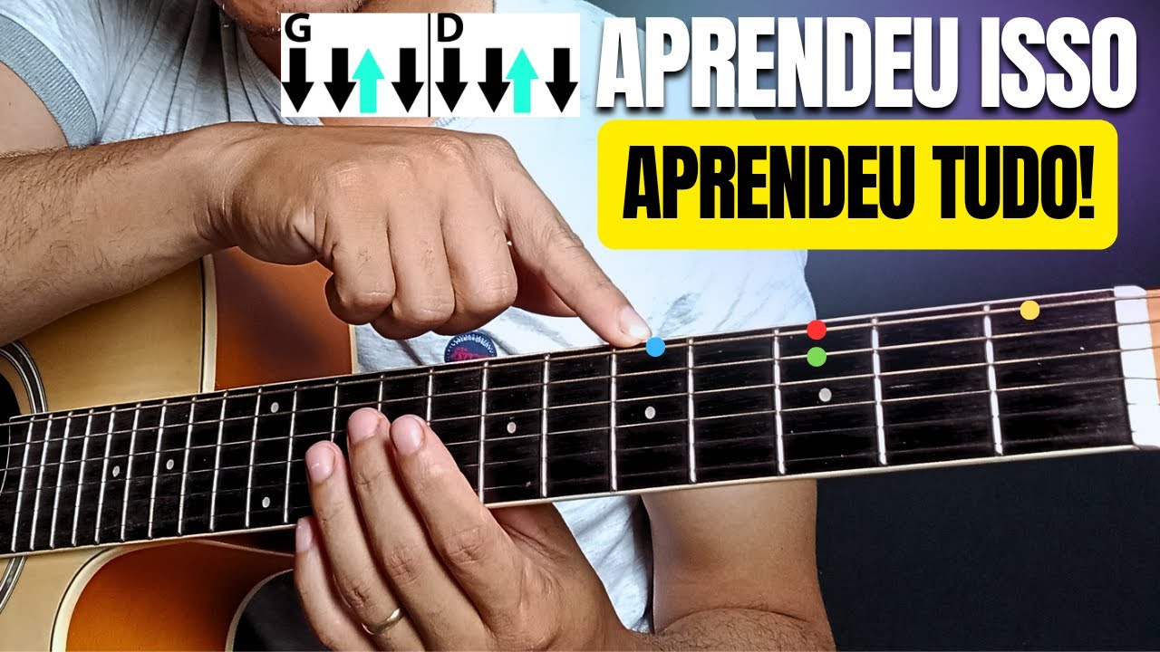 RÍTMO e HARMONIA: Aprendeu isso, aprendeu TUDO! | depois disso tudo fica muito mais FÁCIL no vioão