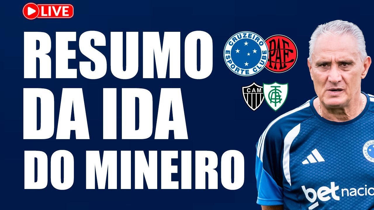🔴 Cruzeiro de Tite ainda tem jeito? Pausa no Mineiro e foco total no Brasileirão