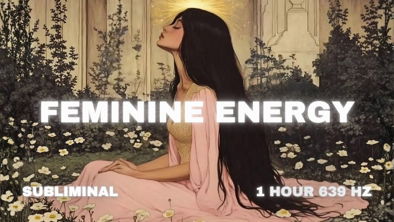SOFT FEMININE ENERGY MUSIC — Subconscious Reprogramming for Feminine Magnetism (1 Hour, 693Hz)
