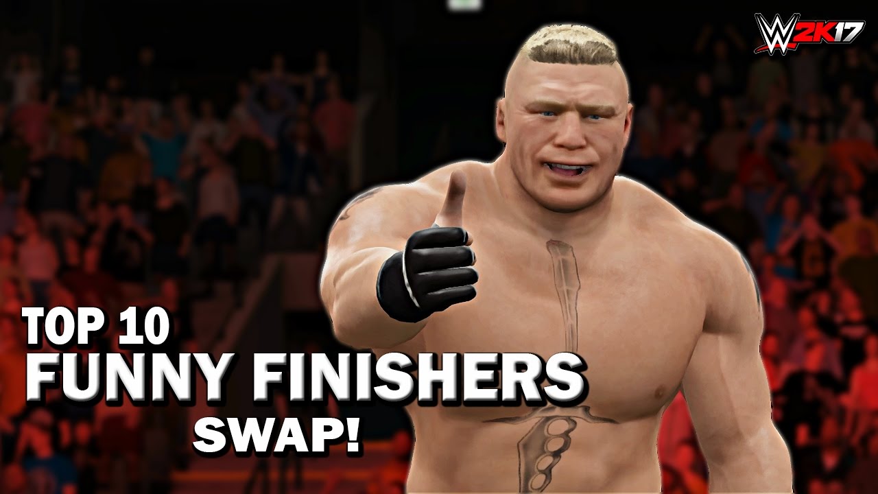 WWE 2K17 - Top 10 Finishers Swapping! Lesnar, Cena, Reigns, Goldberg & More (PS4 & XBOX ONE)