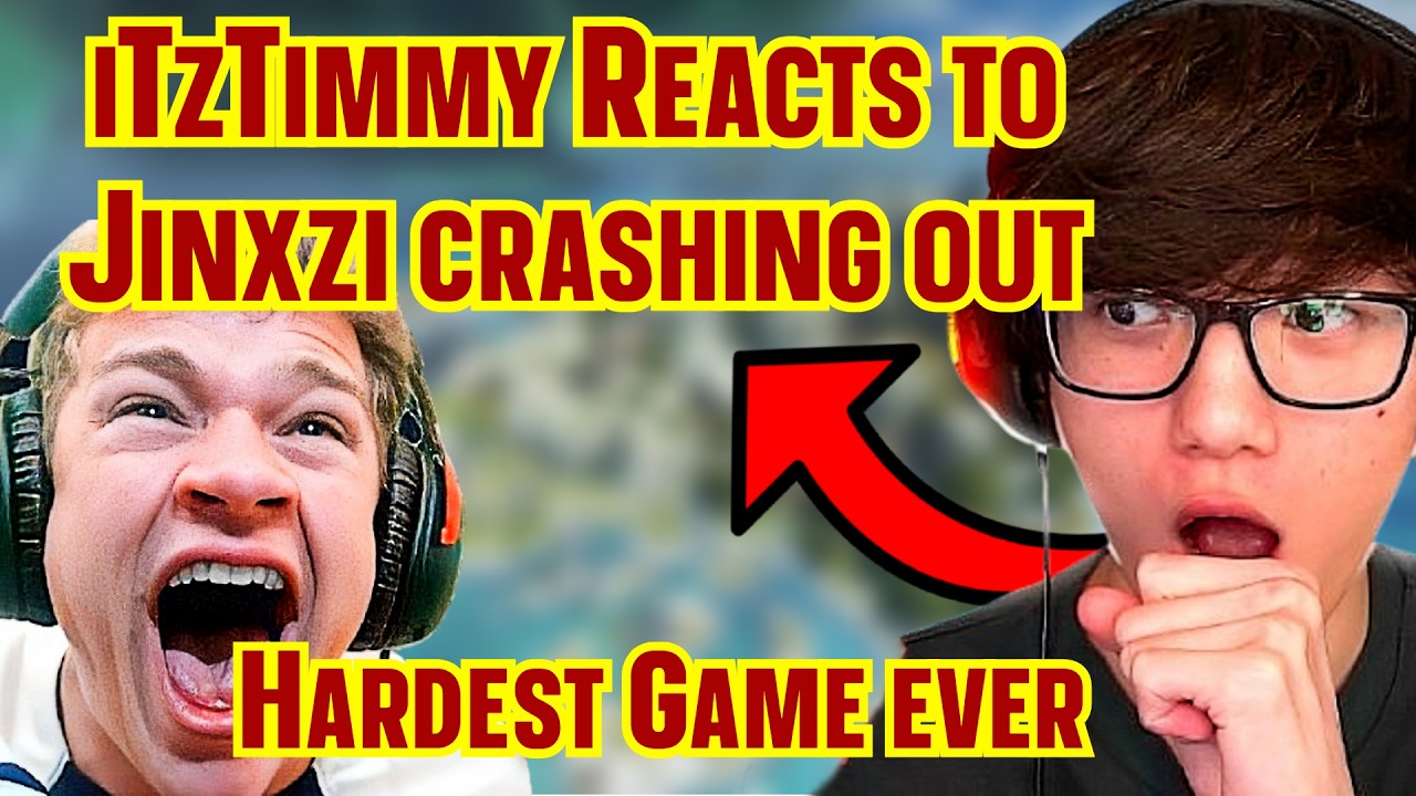 iiTzTimmy реагирует на ЭПИЧЕСКИЙ ВЫХОД Jynxzi из игры | Apex Legends