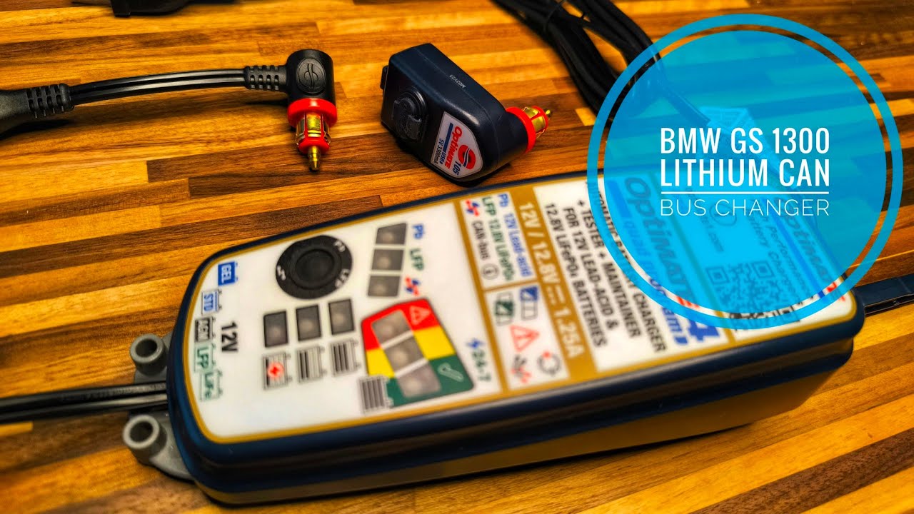 Unboxing the BMW GS 1300 2024 CERTIFIED optimate CAN-bus charger Tecmate