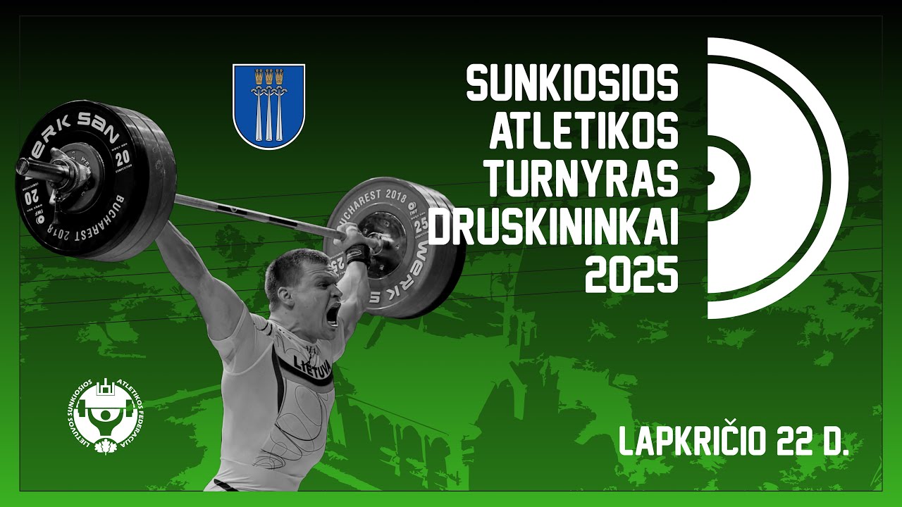 Sunkiosios atletikos turnyras &bdquo;Druskininkai 2025&ldquo;