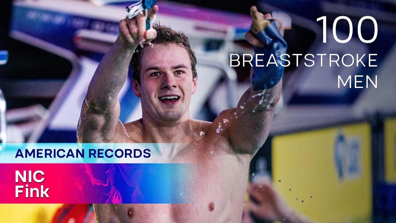 American Record Nic Fink - Men’s 100m Breaststroke | ISL SEASON 3