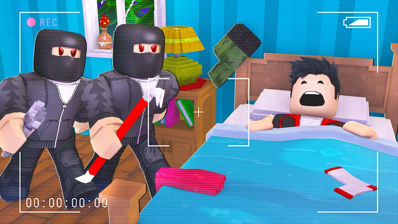CAMBRIOLER Pendant MON SOMMEIL sur ROBLOX.. (Home Alone Story)