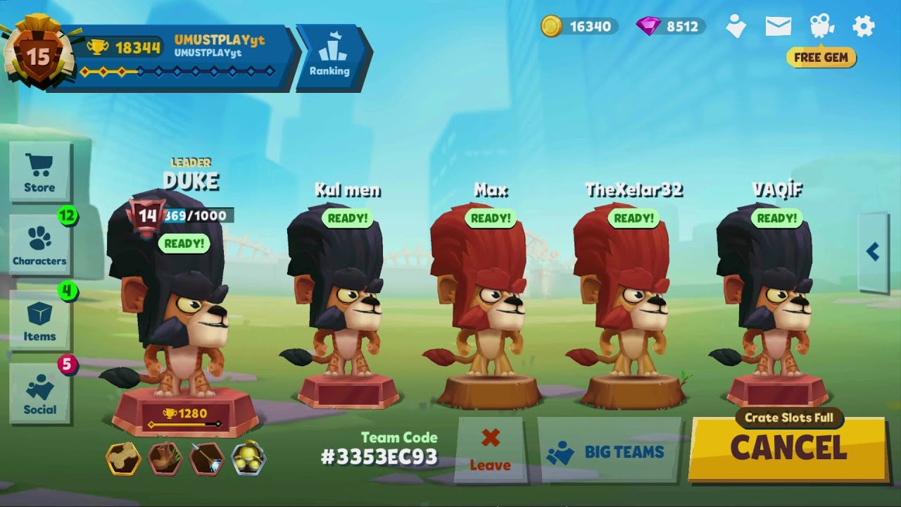 Зуба АРМИЯ ЛЬВОВ Zooba: Битва Животных