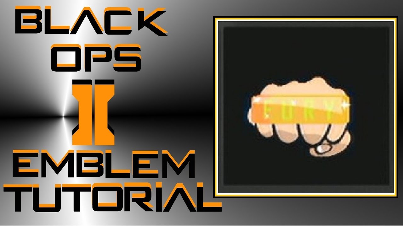Call of Duty Black Ops 2 : Clan Emblem Request Tutorial ( FuRy Clan )