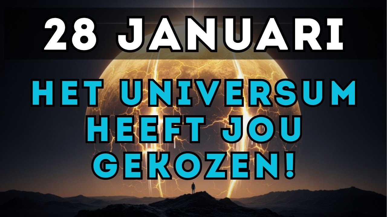 Het Universum kiest JOU: Waarom jij hier NIET per toeval bent