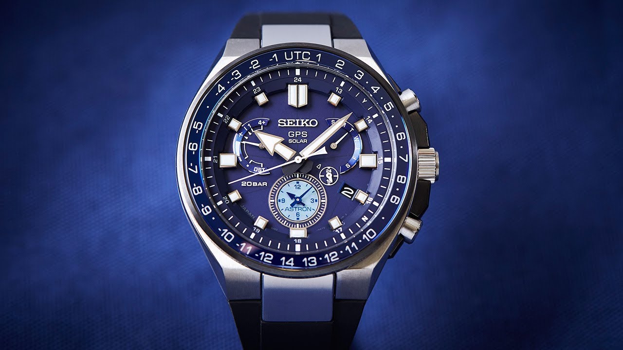 The big, blue Seiko Astron Executive Sports SSE167J